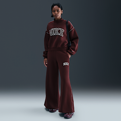 ARGUE スウェット NikeCourt Heritage Phoenix Fleece Women's Over-Oversized Crew-Neck